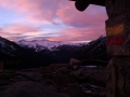 Desde el refugio