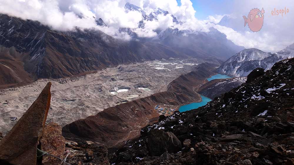 Glaciar de Khumbu. Nepal
