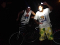 Ruta nocturna en bici